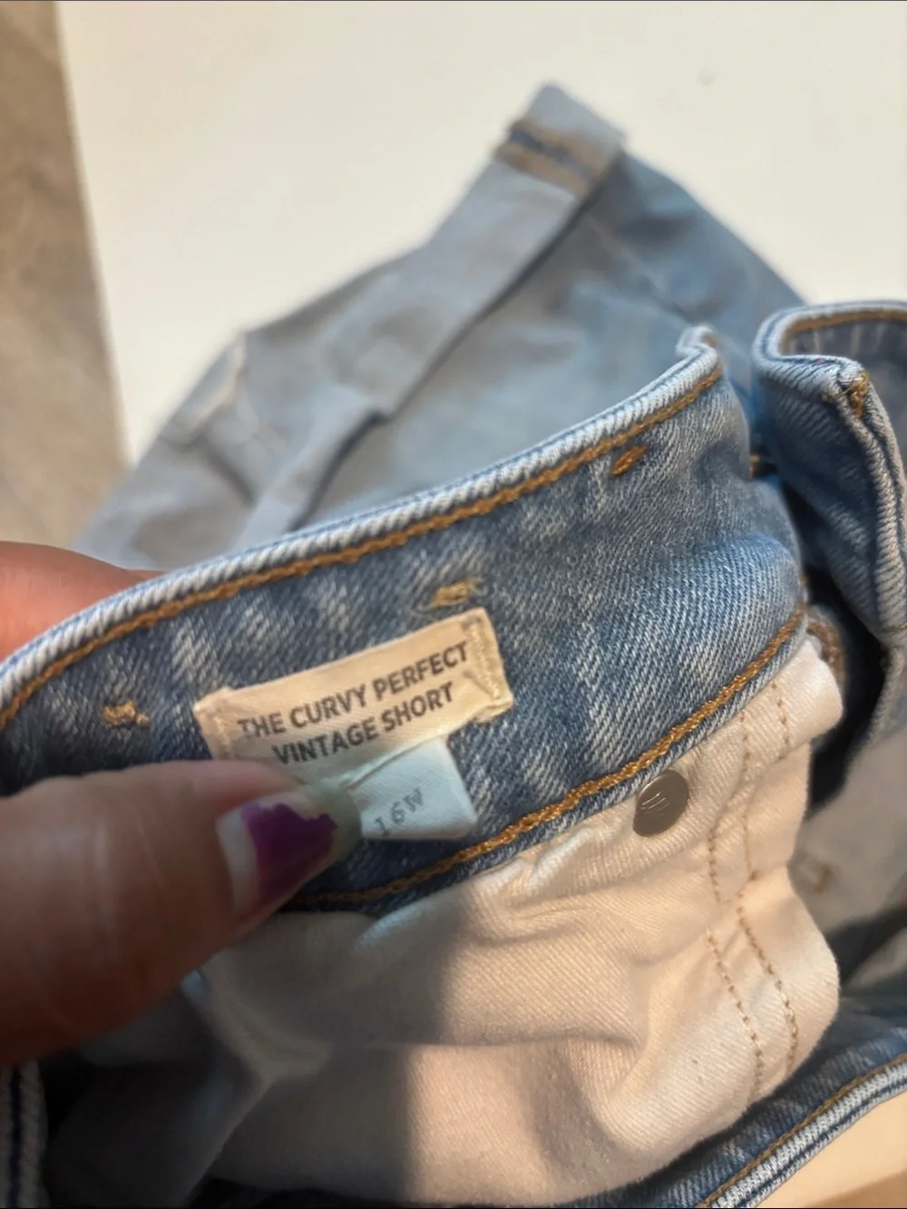 Madewell The Curvy Perfect Vintage Short Size 16W Plus Size